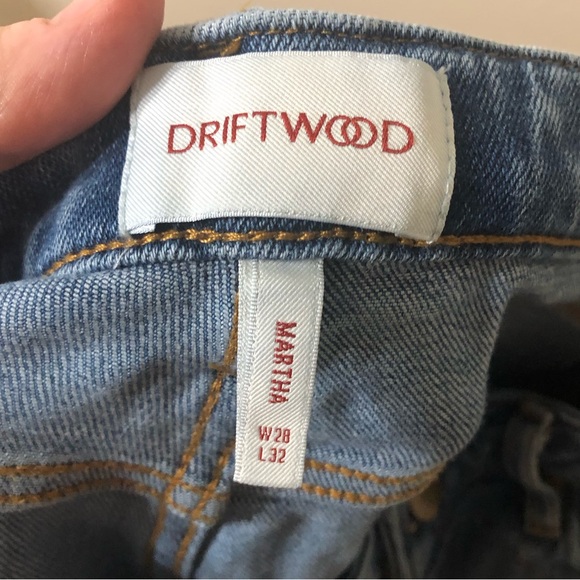 DRIFTWOOD Sundance Martha Flare & Wide Leg Denim Jeans - Size 28/32 - Picture 4 of 9